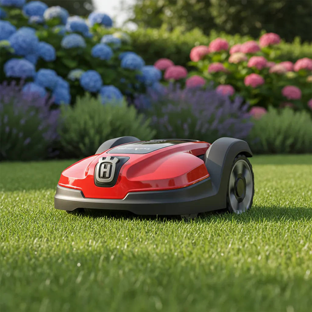 Husqvarna robotmaaier op gazon